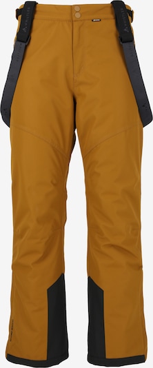 Whistler Outdoorbroek 'Drizzle' in de kleur Curry / Zwart, Productweergave