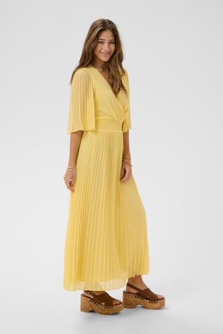 Cream Dress 'CRAluna' in Yellow