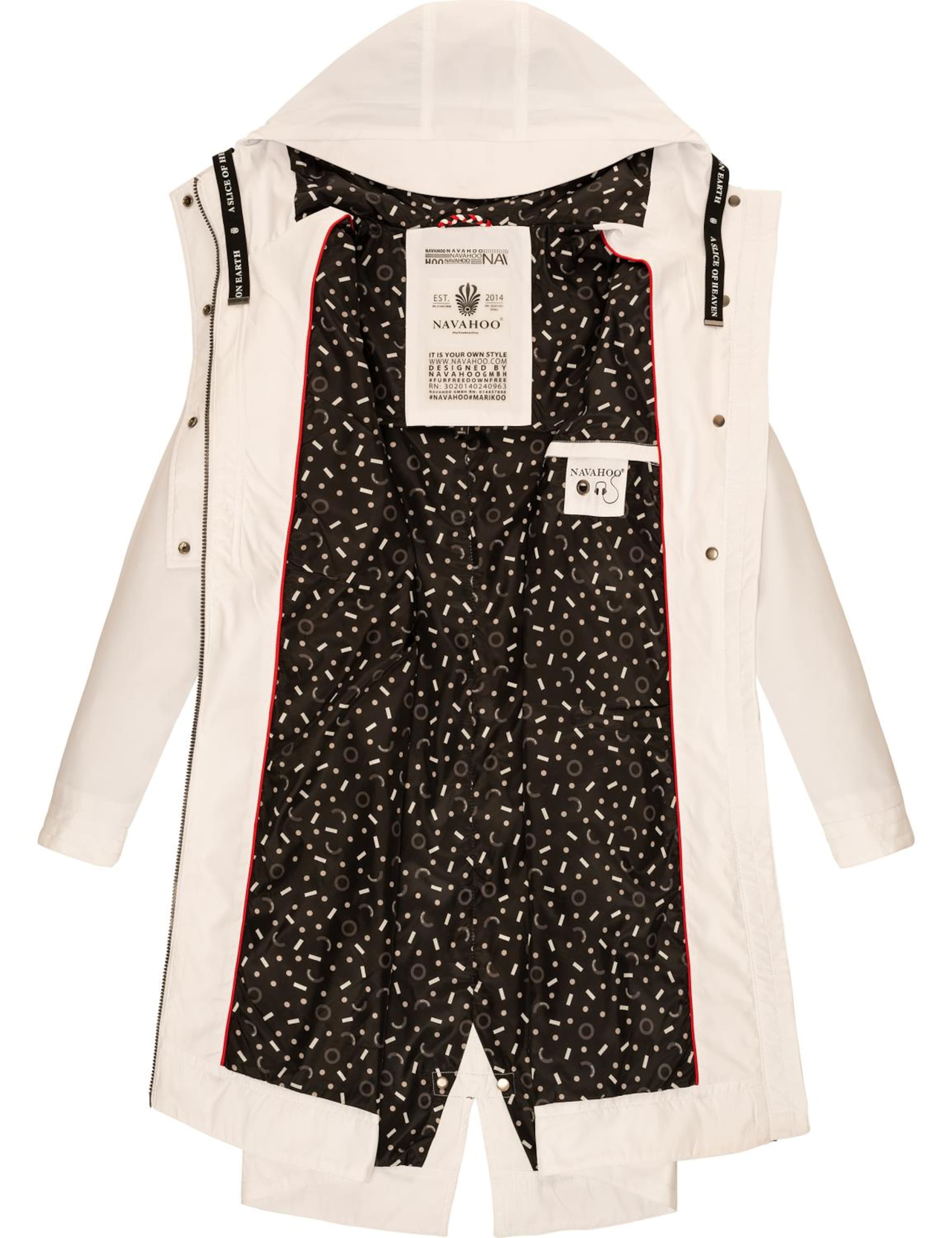 NAVAHOO Funktionsparka ' Josinaa ' in Weiß