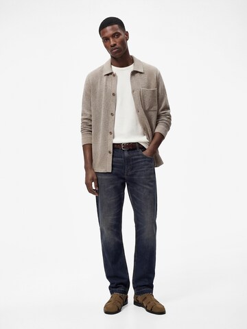 Koton Regular fit Button Up Shirt in Brown
