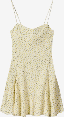 Bershka Sommerkjole i gul: forside