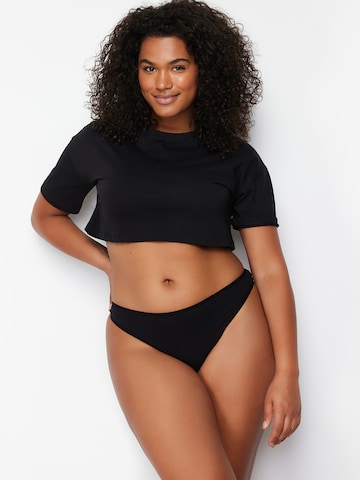 Trendyol Curve String in Zwart