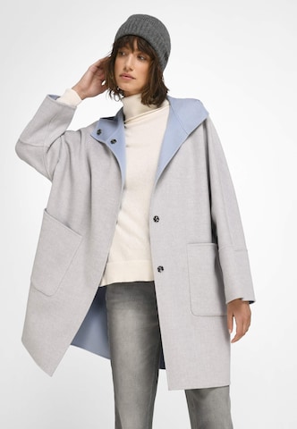 Basler Between-Seasons Coat in Blue: front