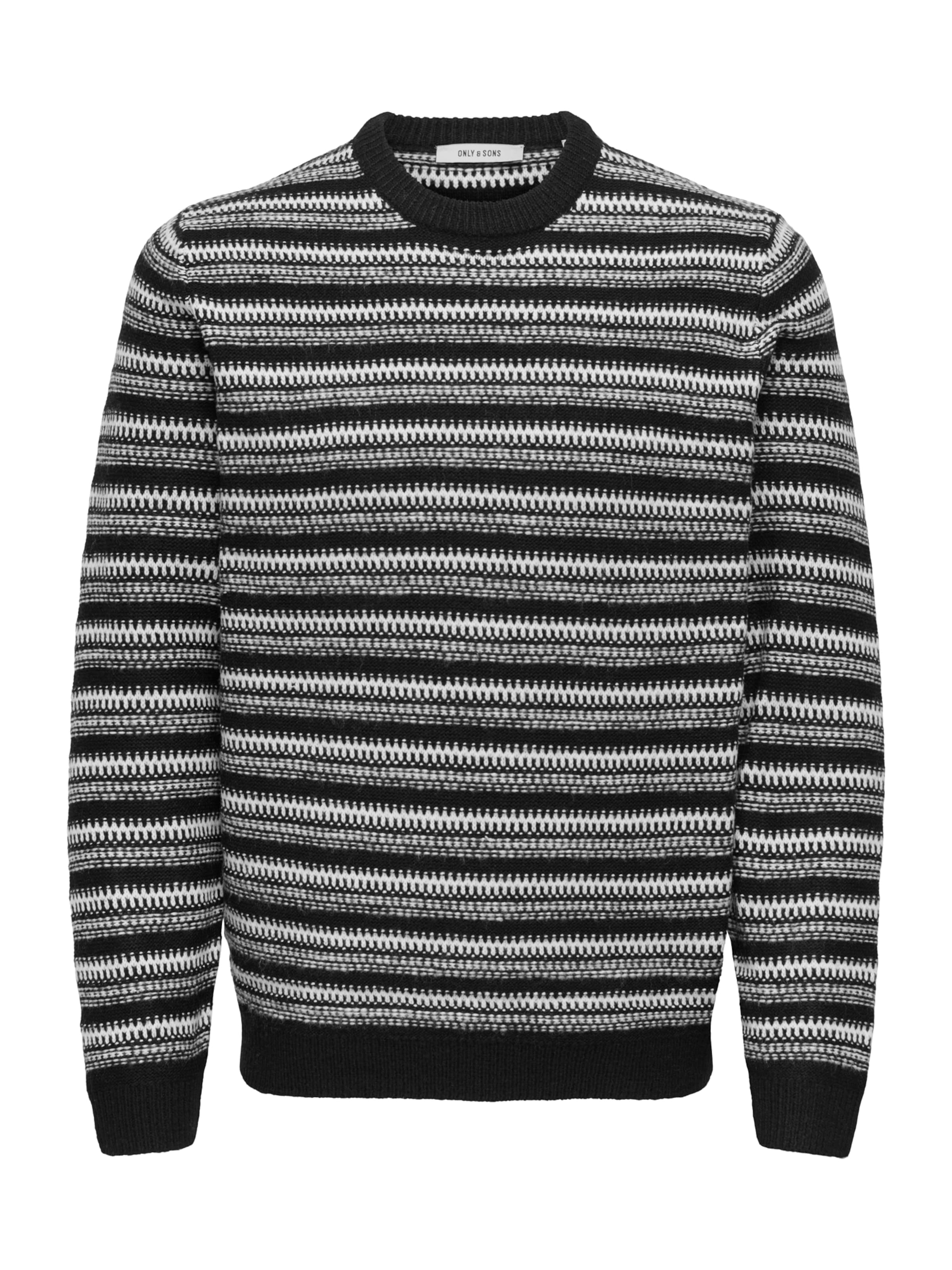 Only & Sons Tröja 'ONSMING' i svart: framsida