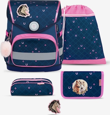 Belmil Backpack in Blue: front