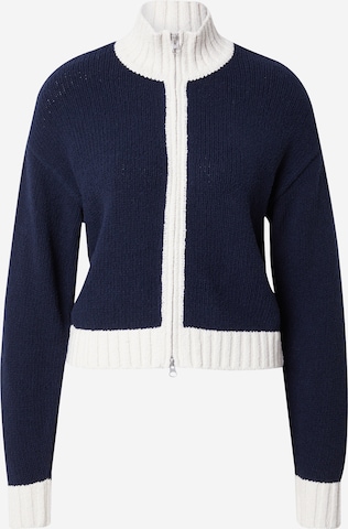 Samsøe Samsøe Knit Cardigan 'Salou' in Blue: front