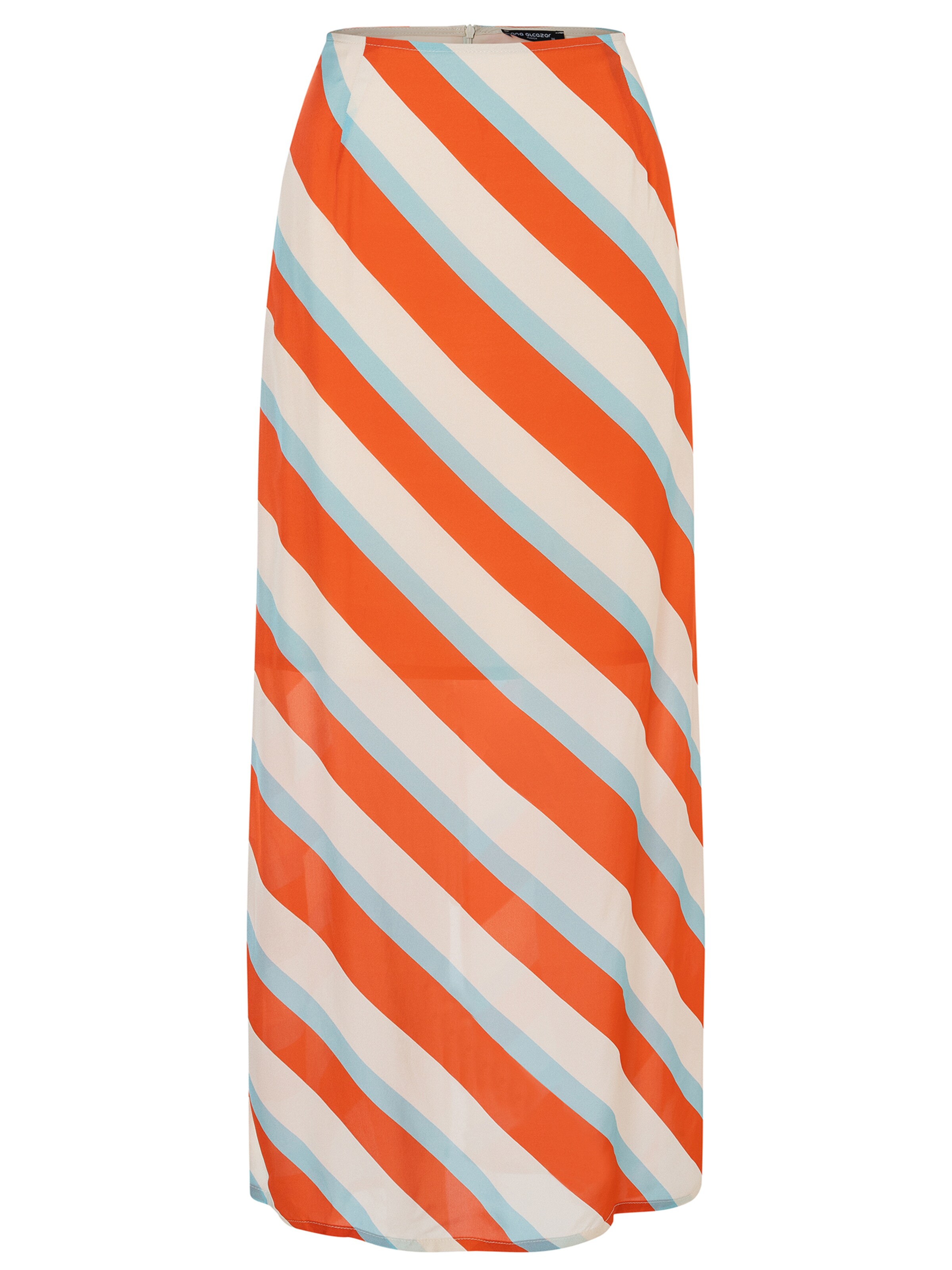 Ana Alcazar Rock 'Zedora' in hellblau / orange / wollweiß, Produktansicht