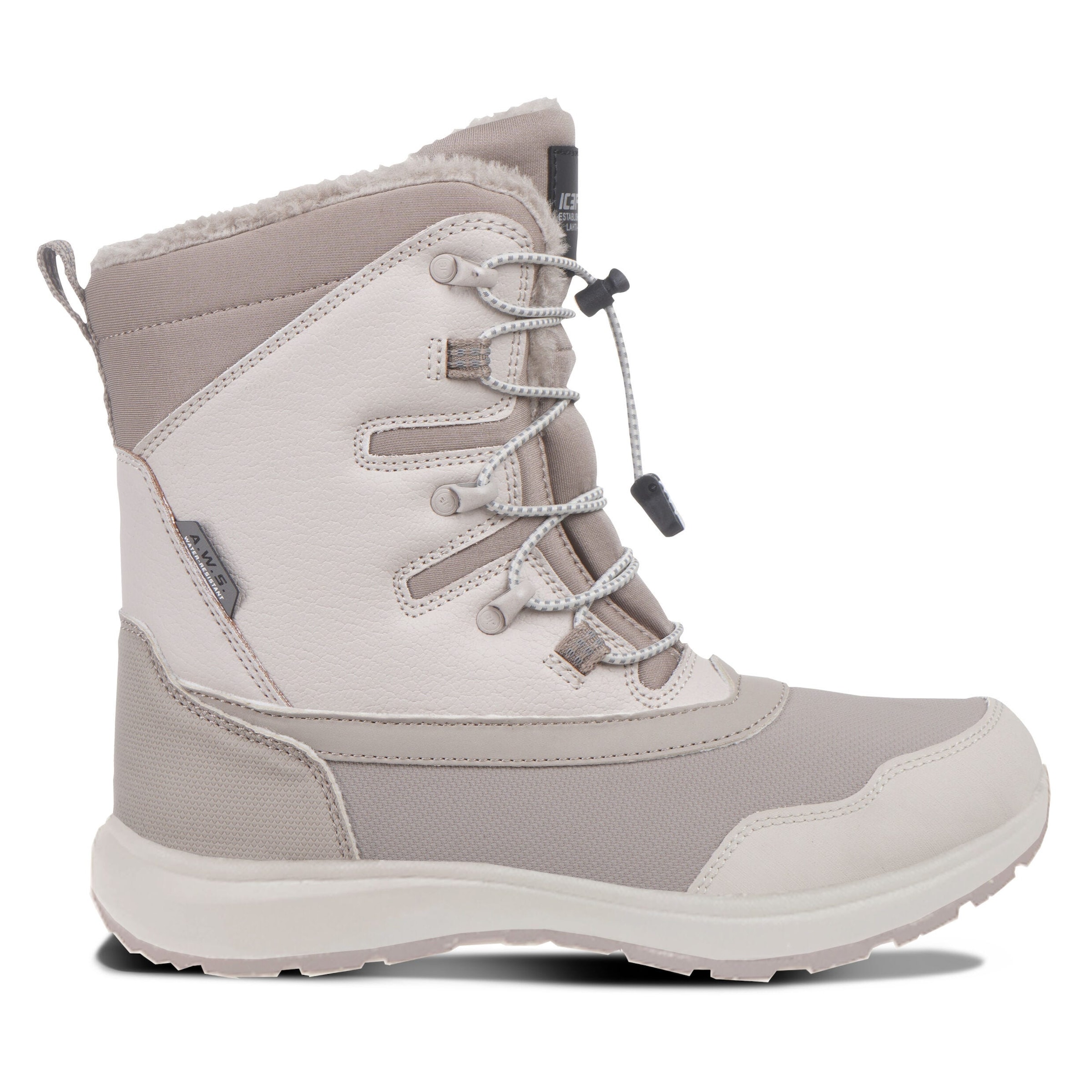 ICEPEAK Stiefelette in Grau: Vorderseite