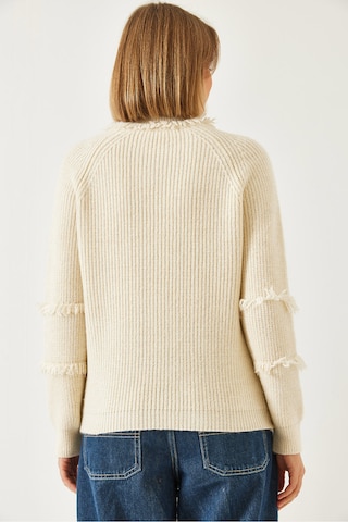 Bianco Lucci - Jersey en beige