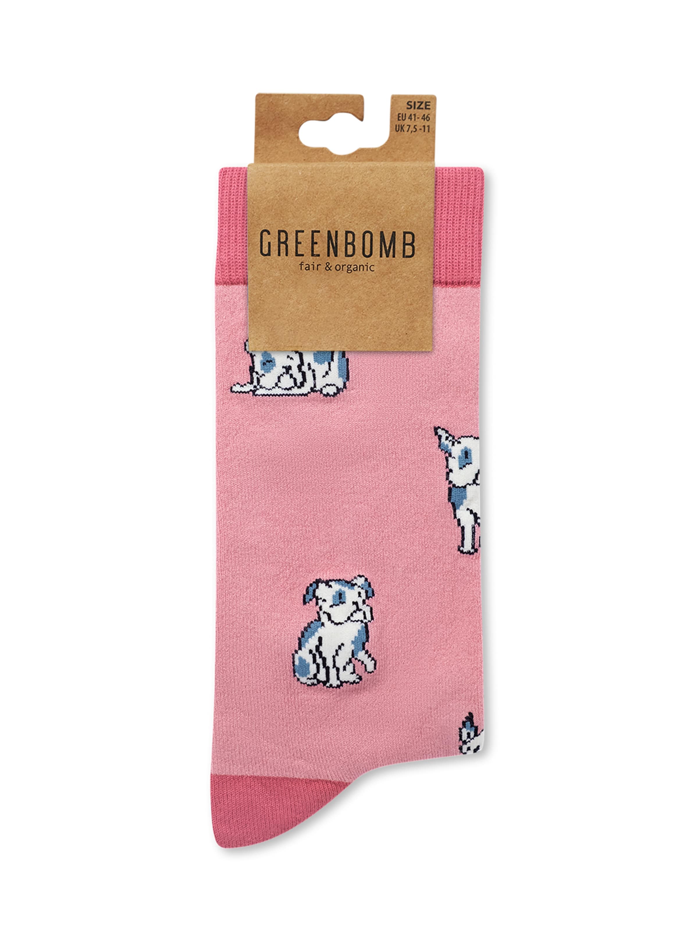 GREENBOMB Socken 'Frenchi' in Pink