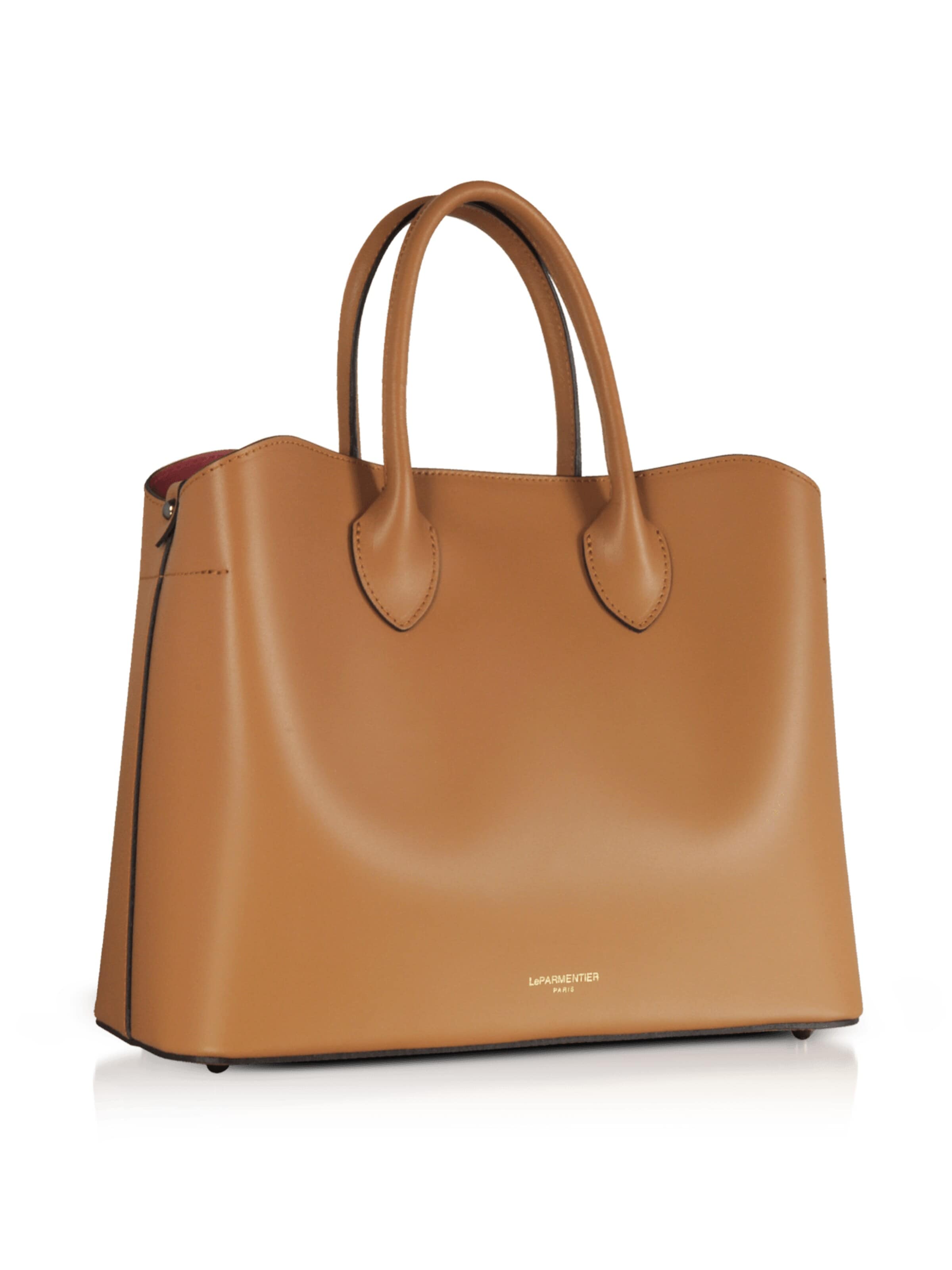 LeParmentier - Bolso de mano 'Jackie' en marrón