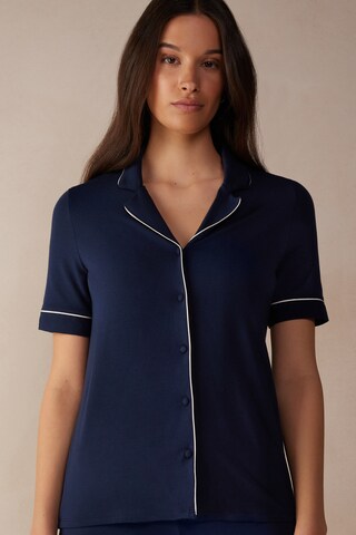 INTIMISSIMI Pajama Shirt in Blue: front