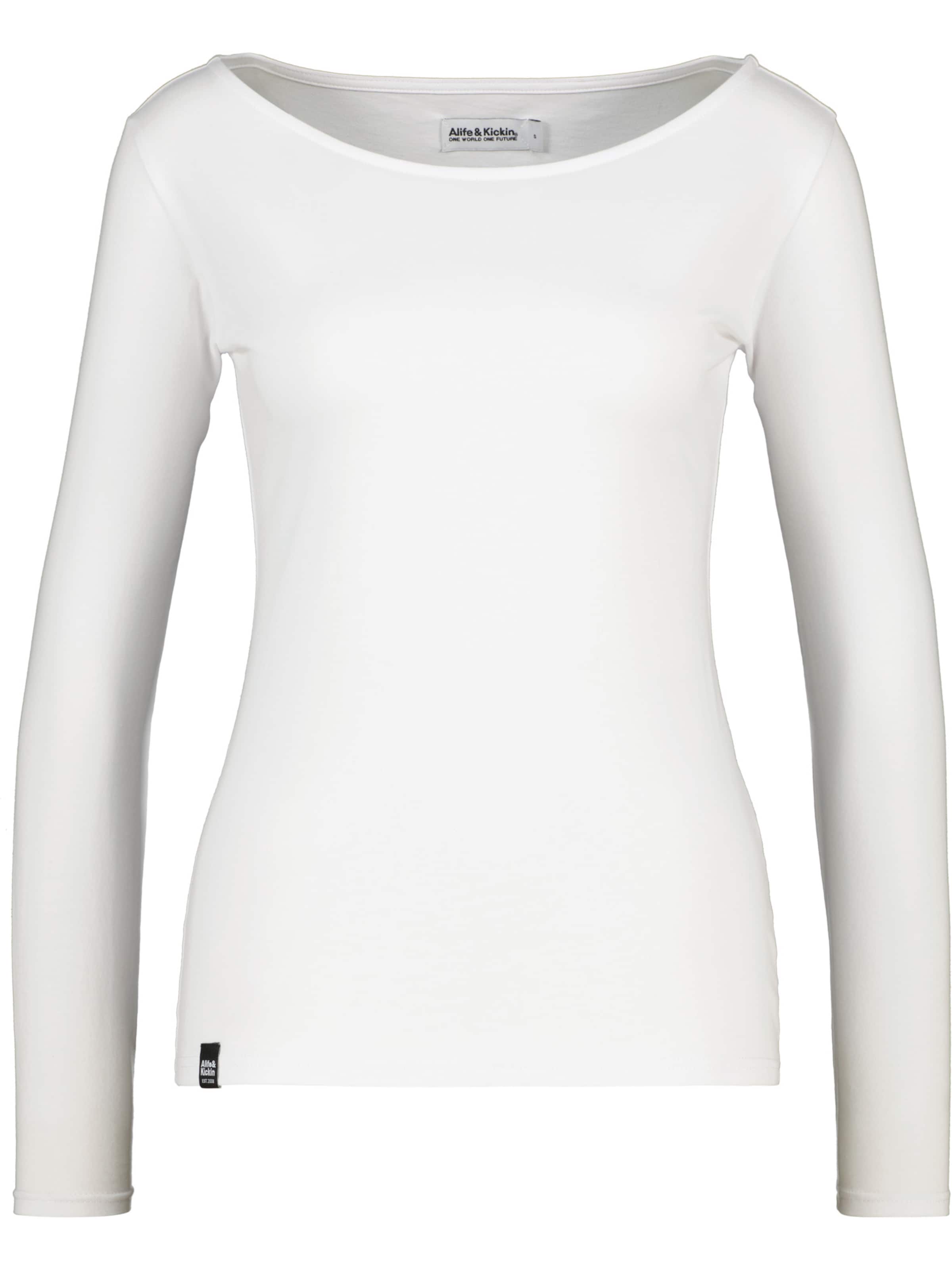 Maglietta 'FinjaAK A' di Alife and Kickin in bianco: frontale