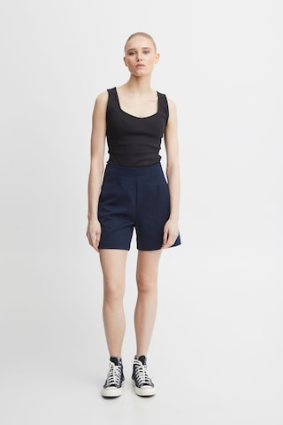regular Pantaloni di ICHI in blu