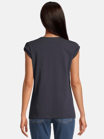 salzhaut Shirt 'Biike - Fischkopp Digga' in Blauw