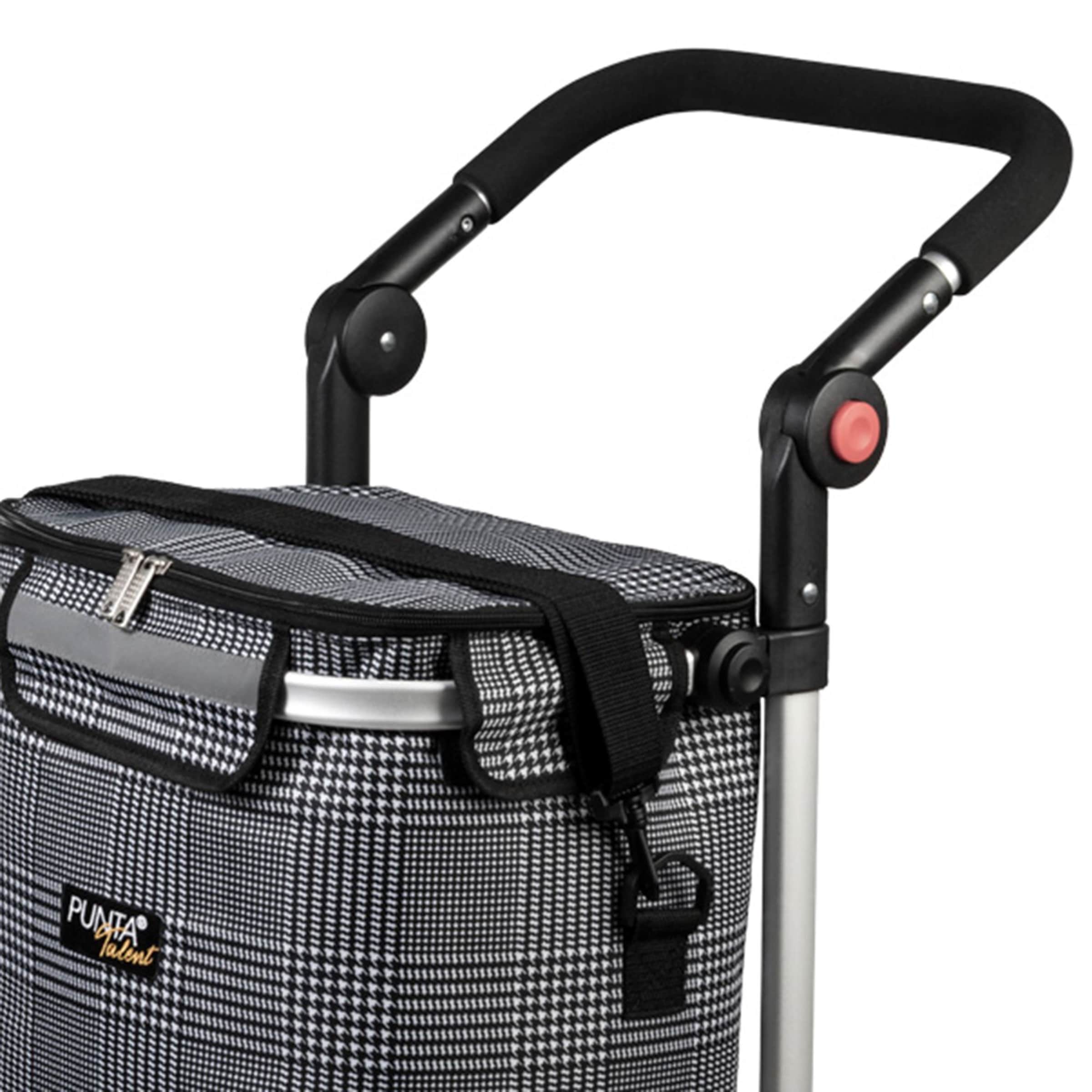 Punta Einkaufstrolley 'Talent' in Schwarz