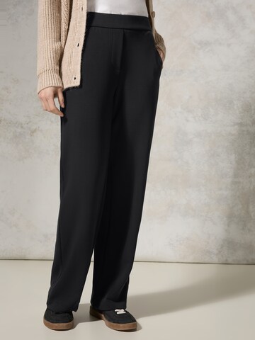 CECIL Loose fit Pants 'Neele' in Black: front