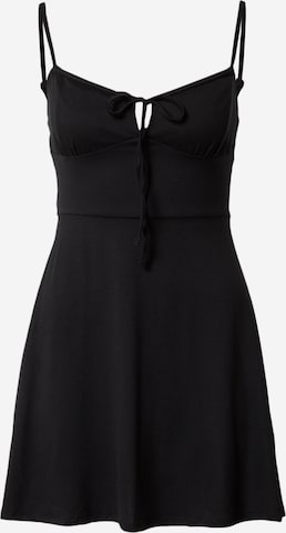 Rochie de la HOLLISTER pe negru: față