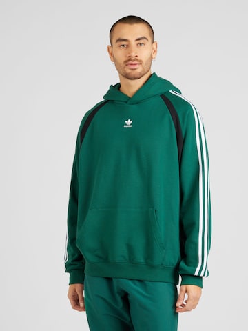 zaļš ADIDAS ORIGINALS Sportisks džemperis: no priekšpuses