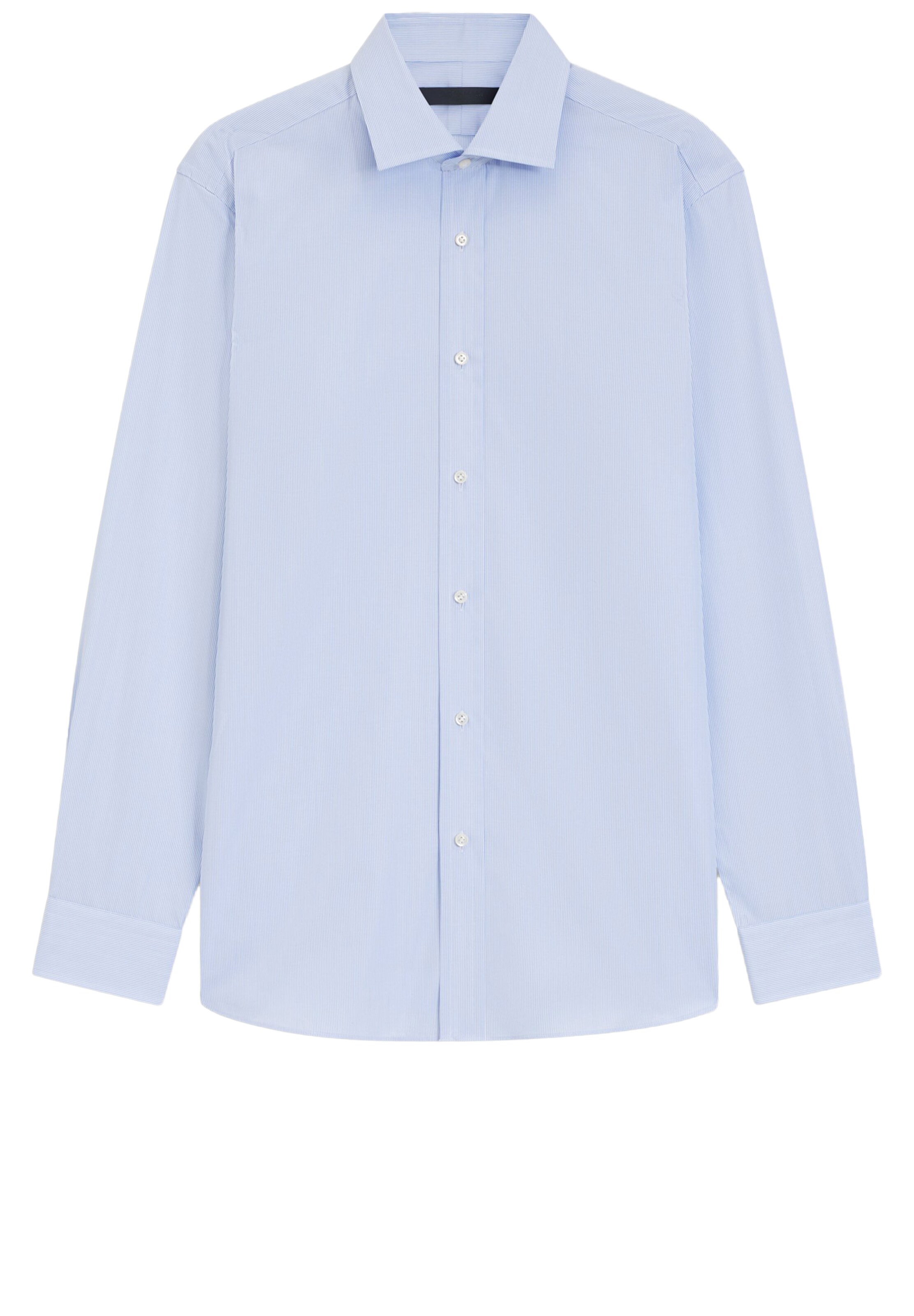 BOSS Regular fit Button Up Shirt in Blue: front