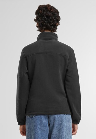 Urban Classics Fleece jacket in Black