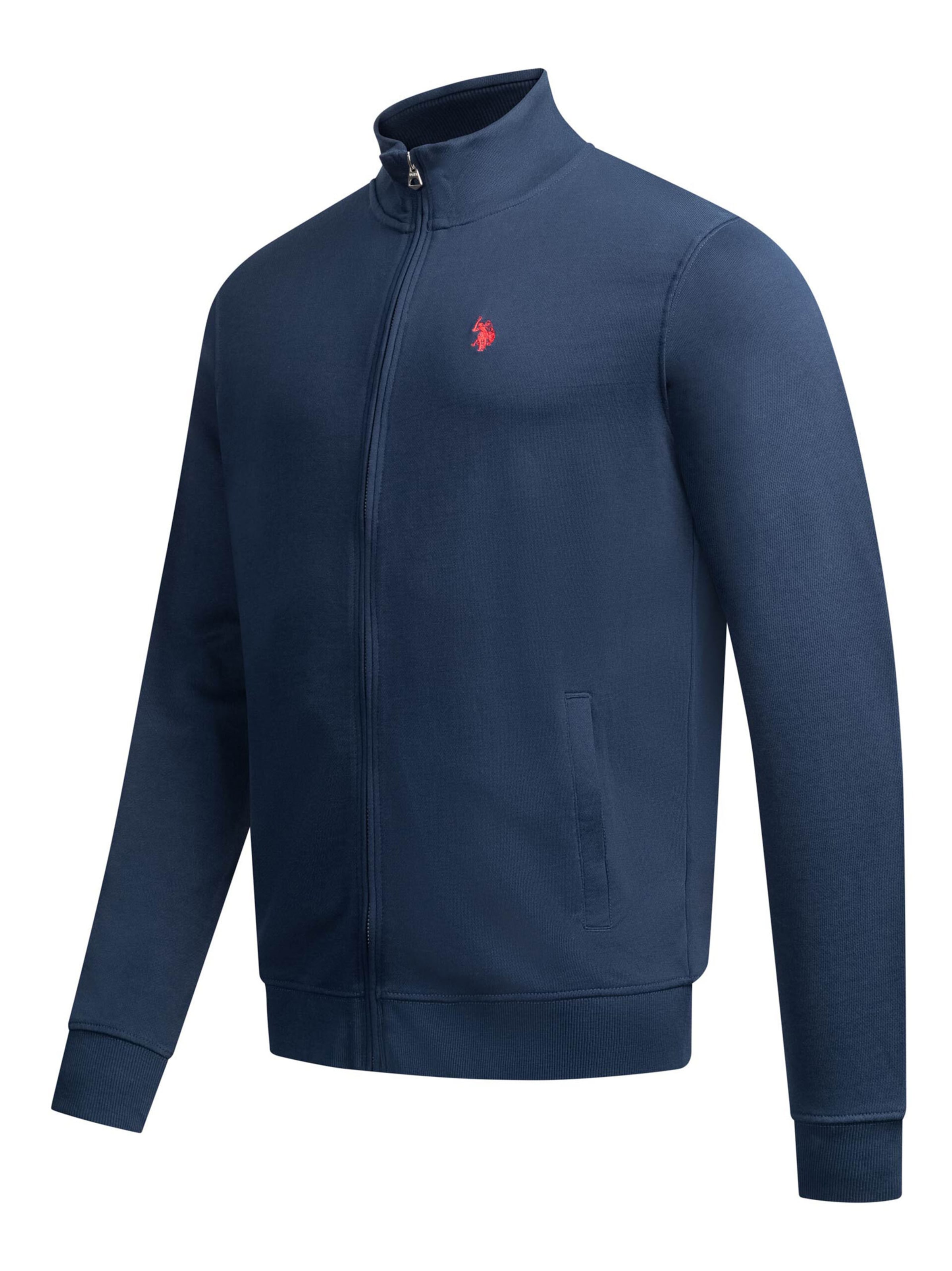 U.S. POLO ASSN. Sweat jacket in Blue
