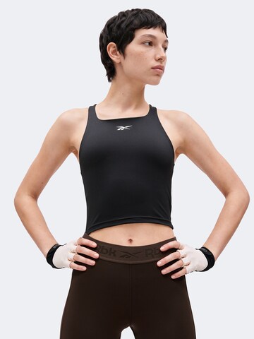Reebok Skinny Spodnie sportowe w kolorze brązowy