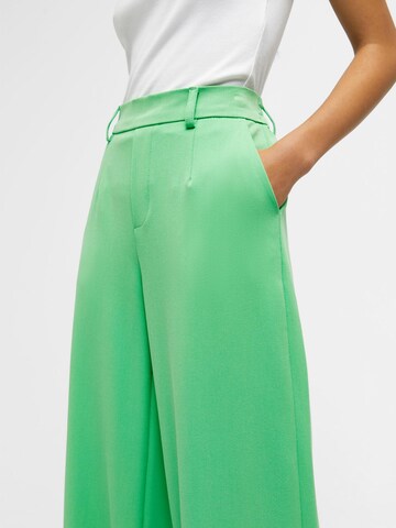 Wide Leg Pantalon 'Lisa' OBJECT en vert