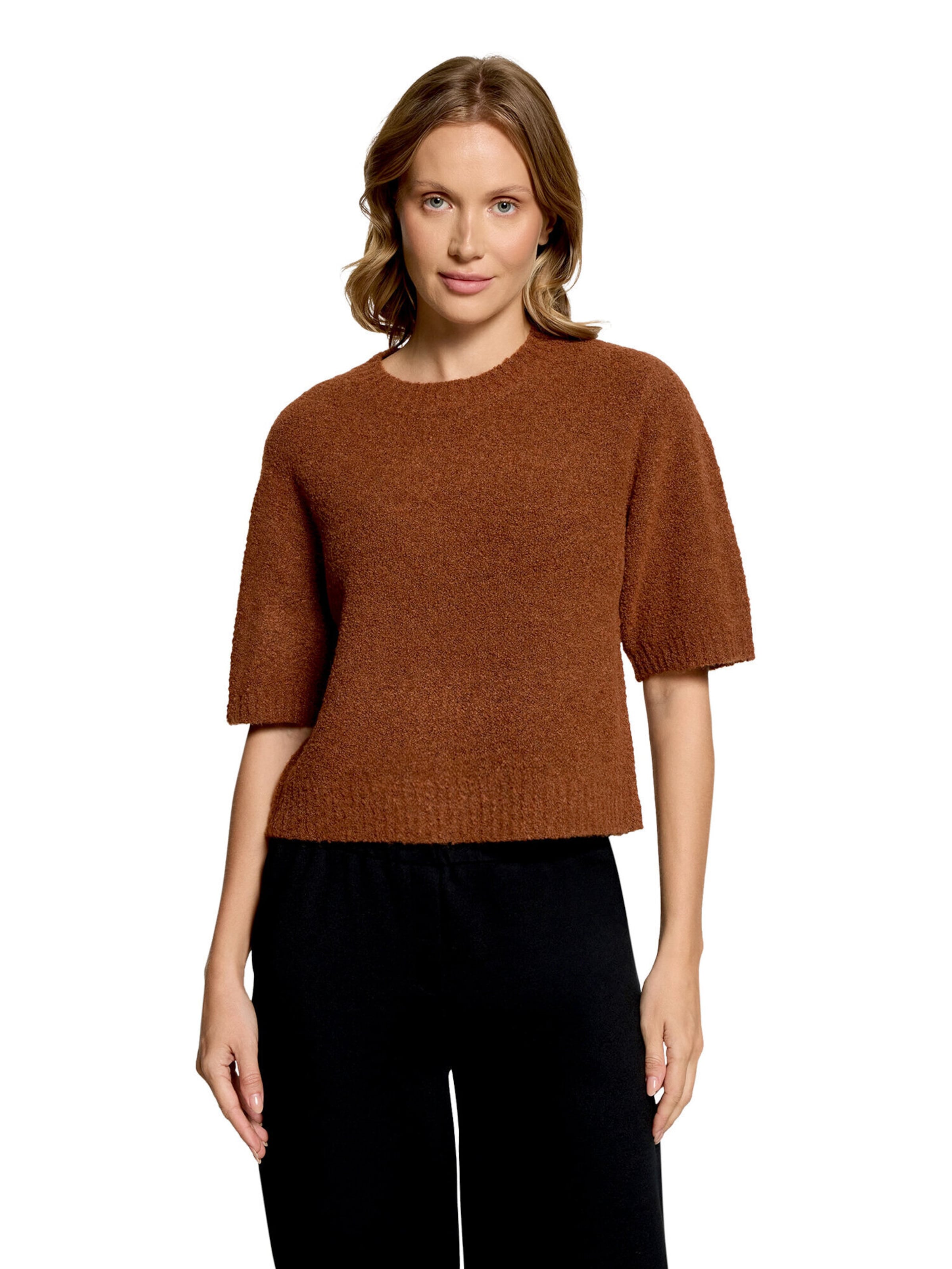 Pullover di Betty & Co in marrone: frontale
