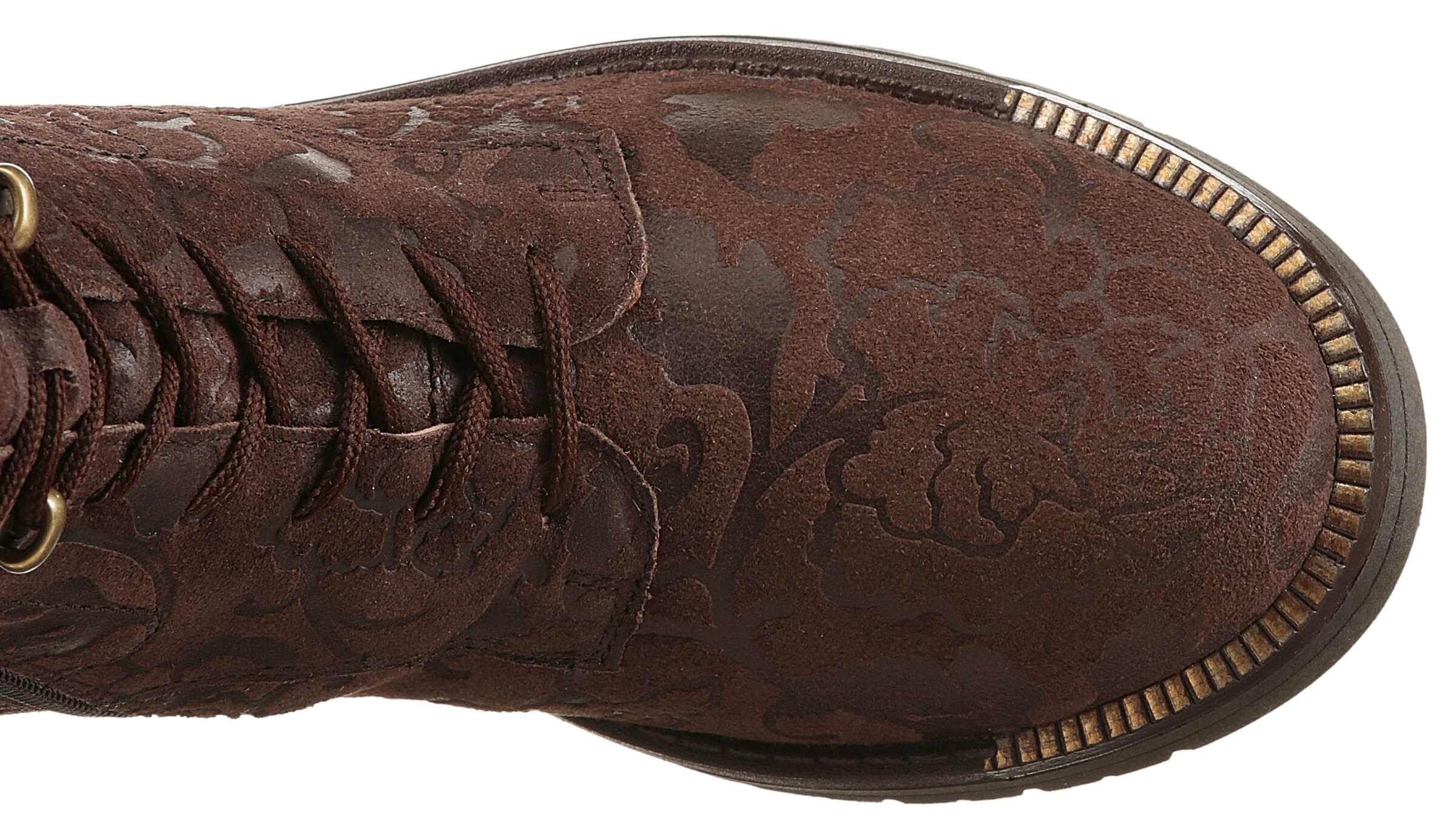WALDLÄUFER Lace-Up Ankle Boots in Brown