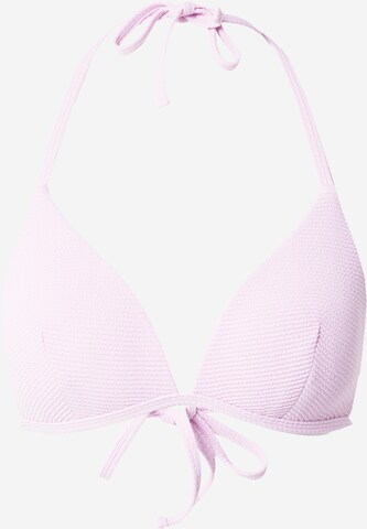 ESPRIT Triangle Bikini top in Purple: front