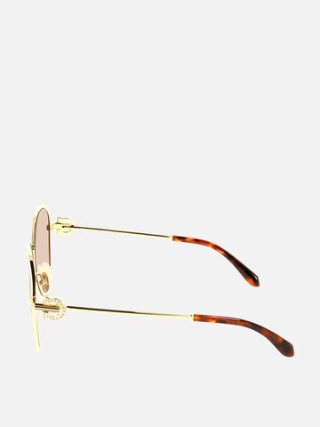 FERRAGAMO Zonnebril in Goud