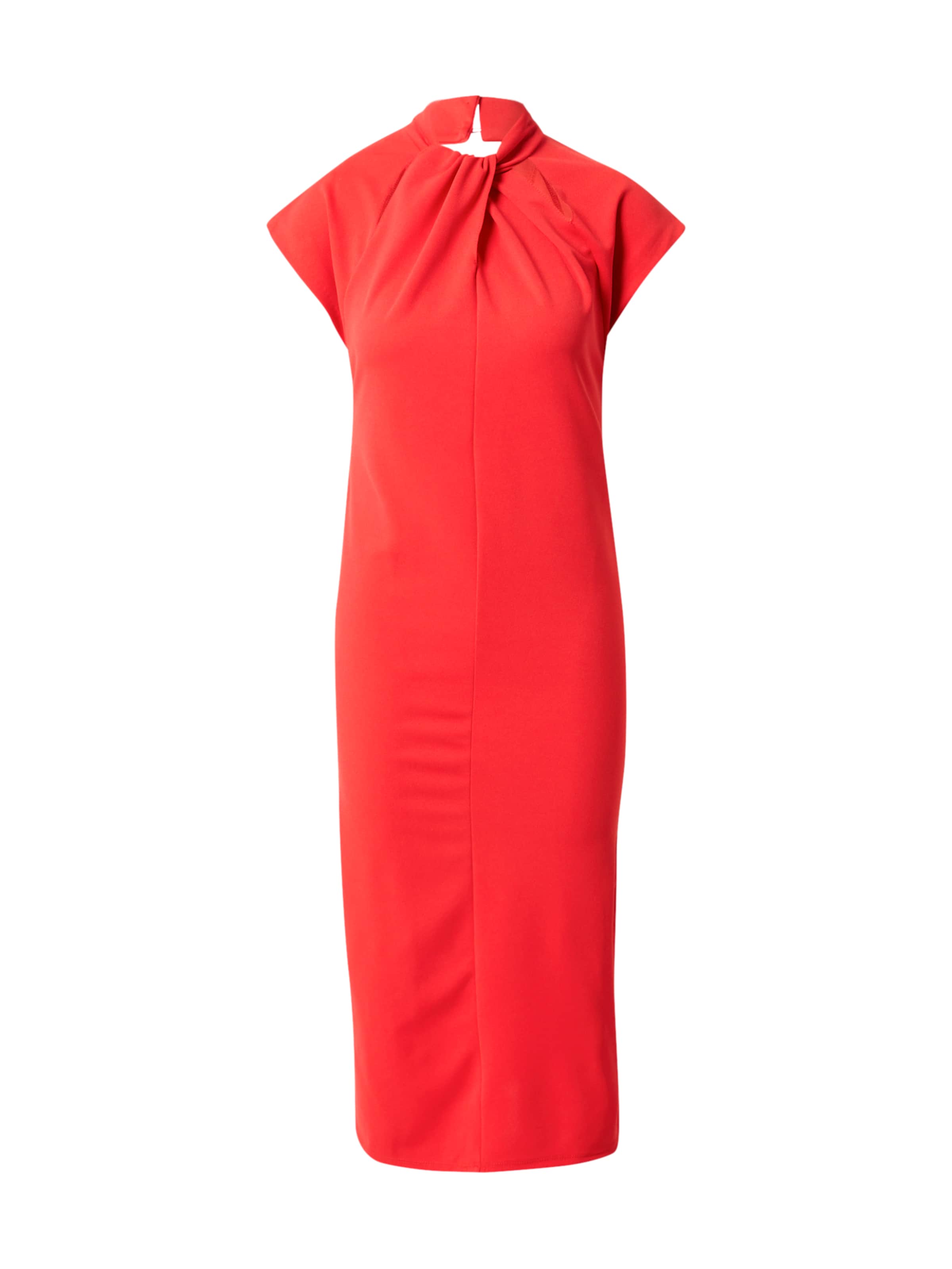 Warehouse Dress in Red: front