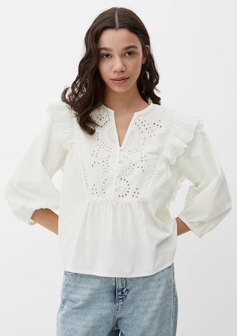 Camicia da donna di QS in bianco