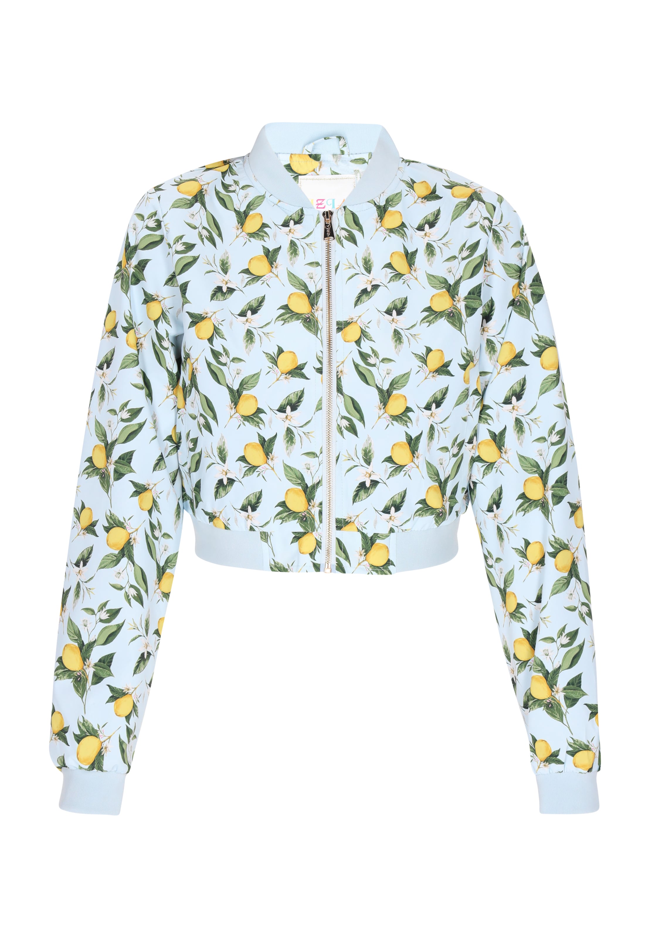 IZIA - Casaco meia-estação em azul: frente