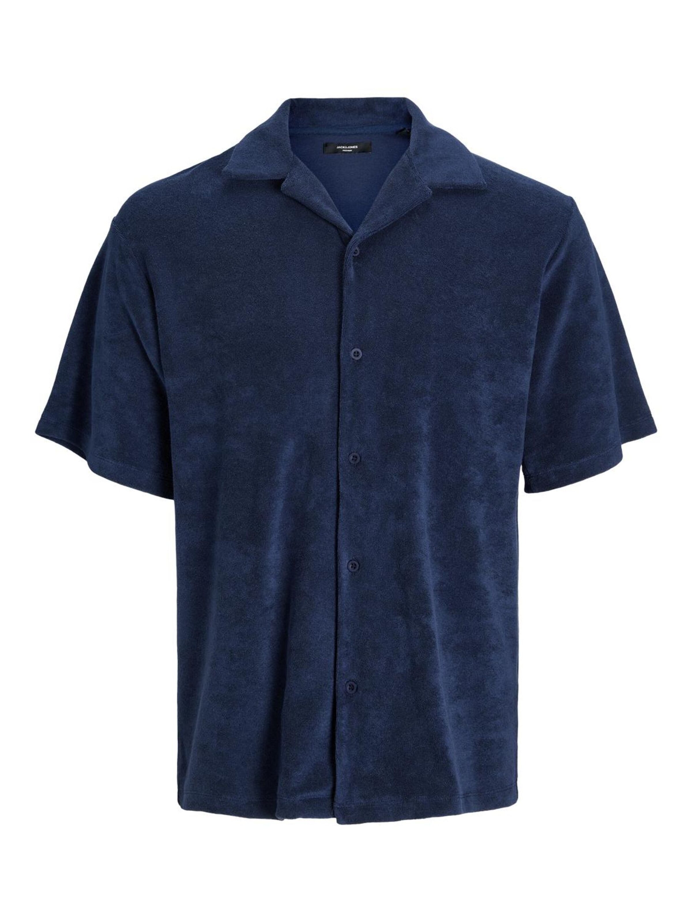 JACK & JONES Comfort fit Overhemd in Blauw: voorkant
