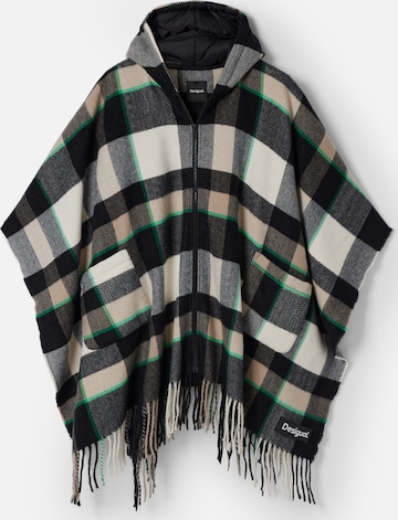 Desigual Poncho in Schwarz: predná strana