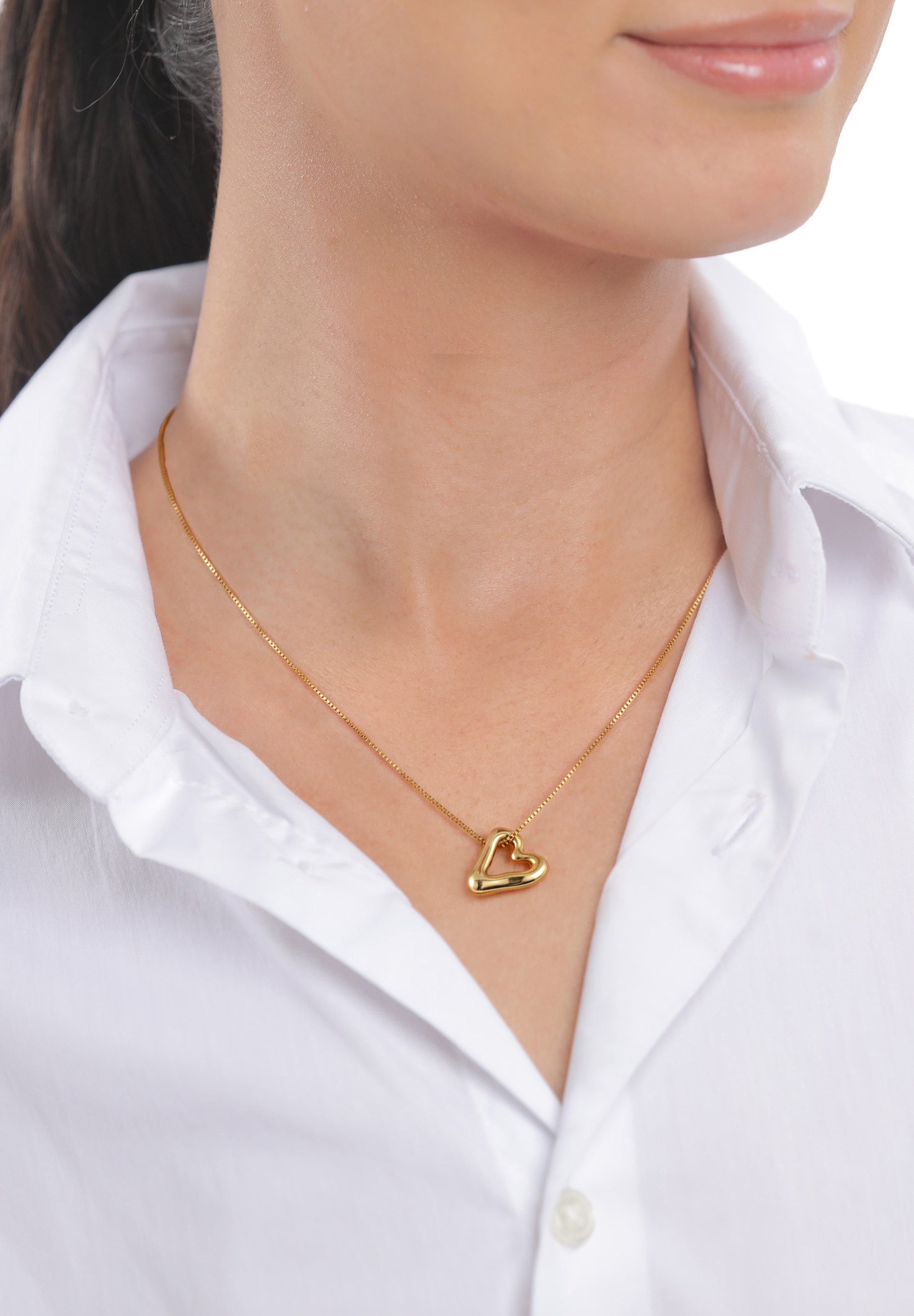 ELLI Ketting in Goud: voorkant