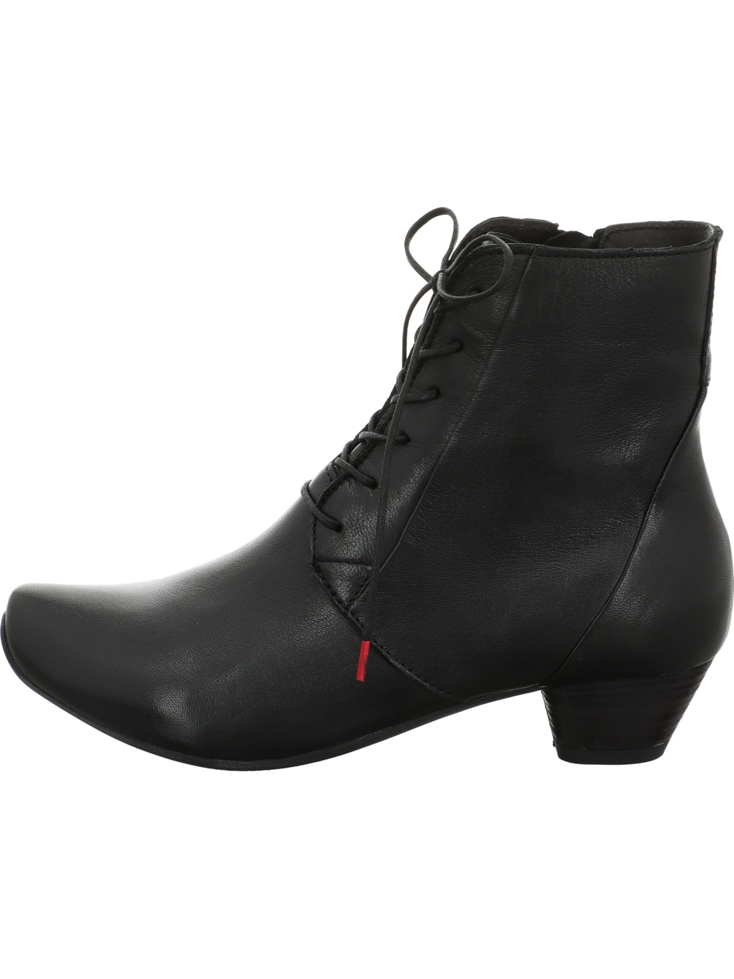 THINK! Schnürstiefelette 'Aida' in Schwarz