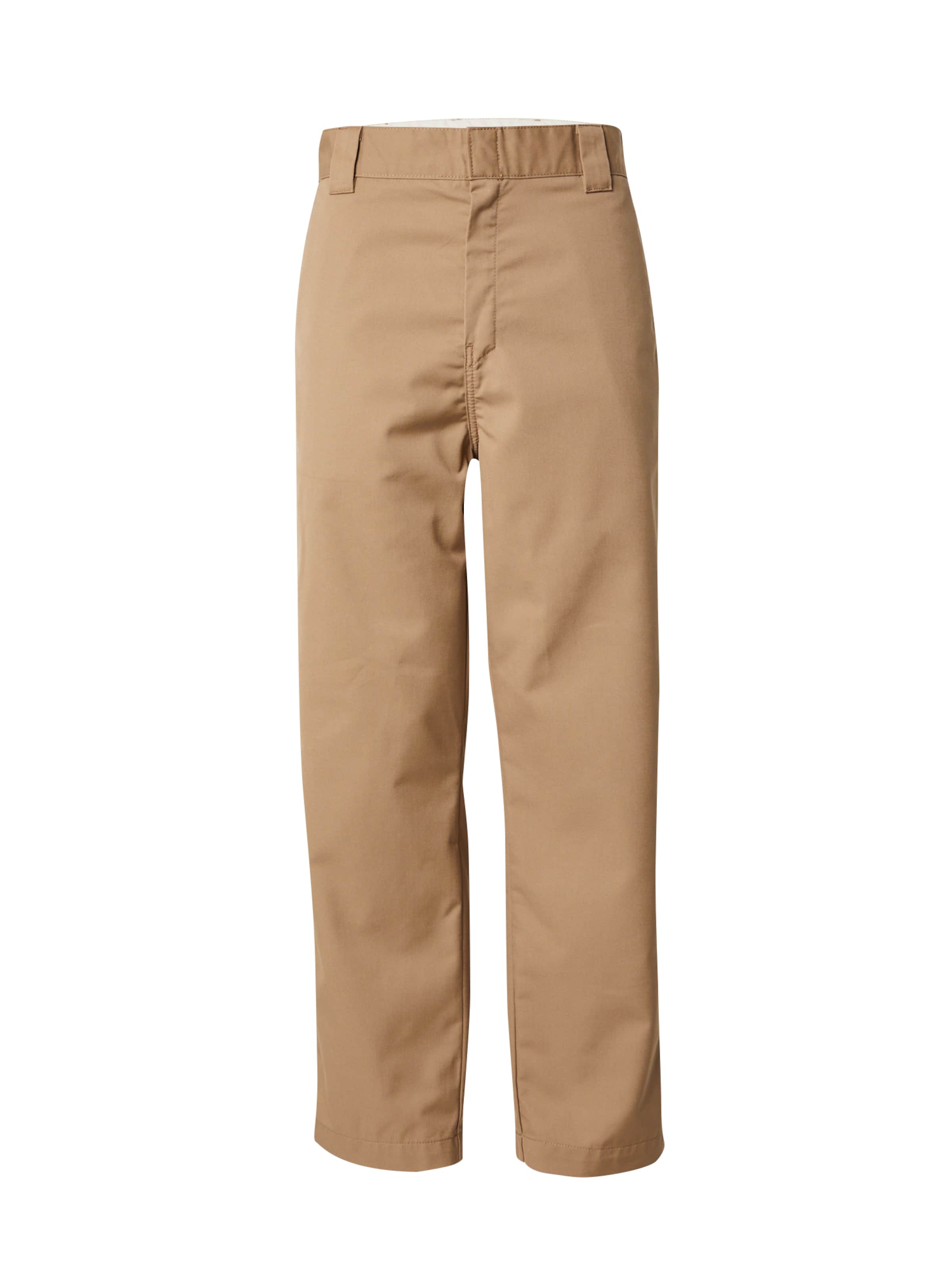 Carhartt WIP Štandardný strih Chino nohavice 'Craft' - Hnedá: predná strana
