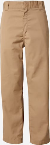 Pantalon chino 'Craft' Carhartt WIP en marron : devant
