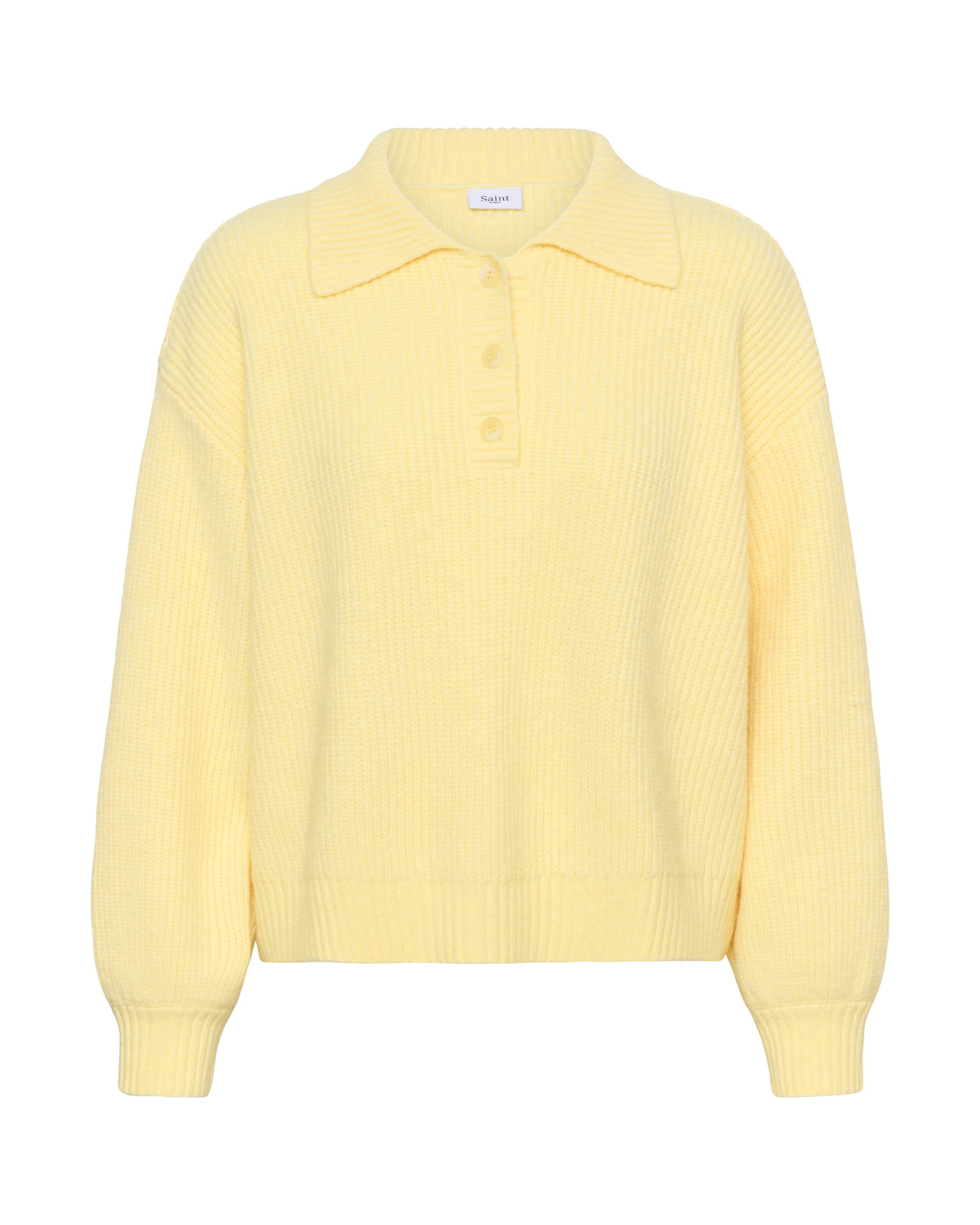 SAINT TROPEZ Sweater 'Ottoline' in Yellow: front