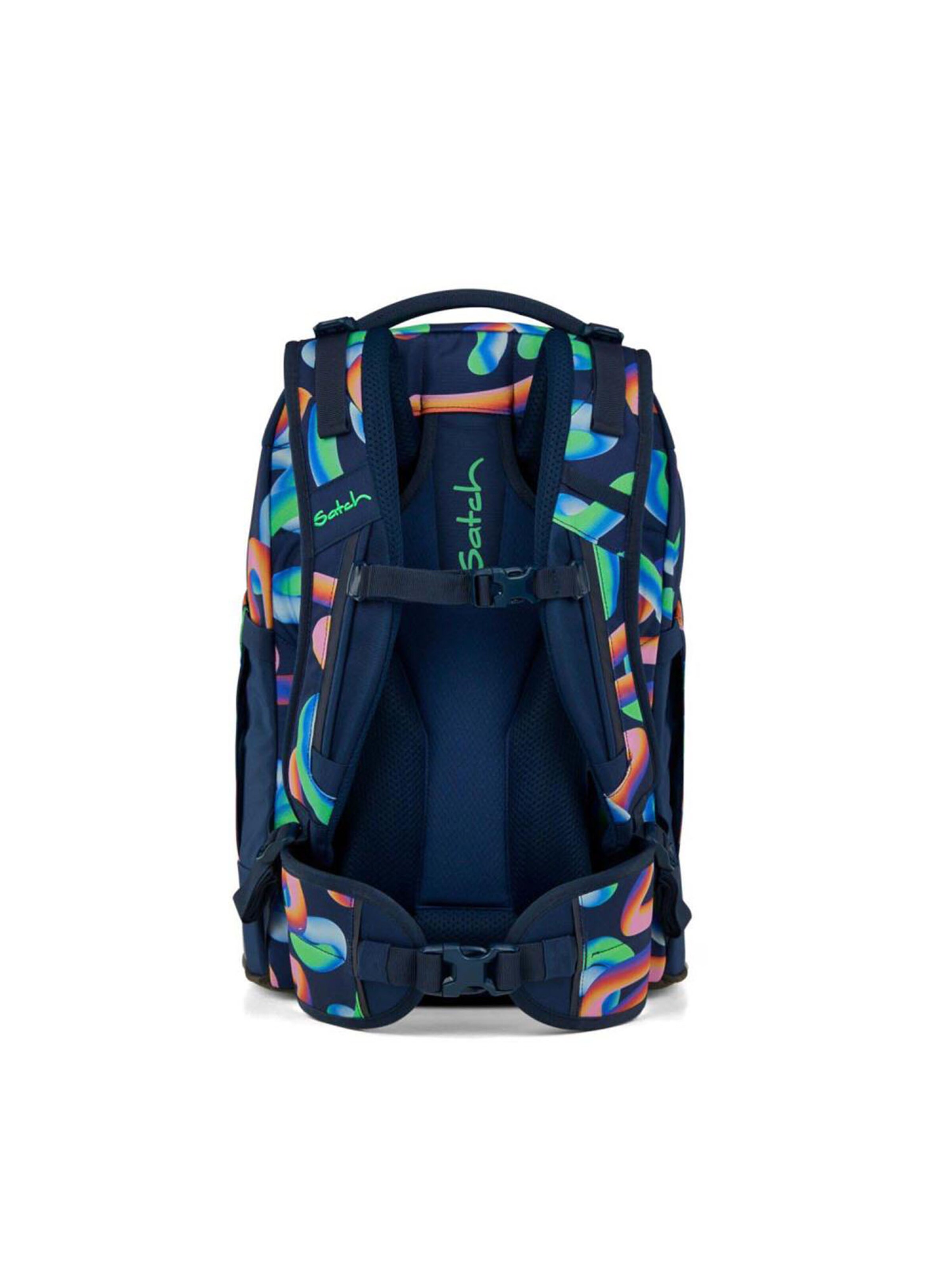 Satch Backpack 'Pack Schulrucksack Set 3tlg' in Blue
