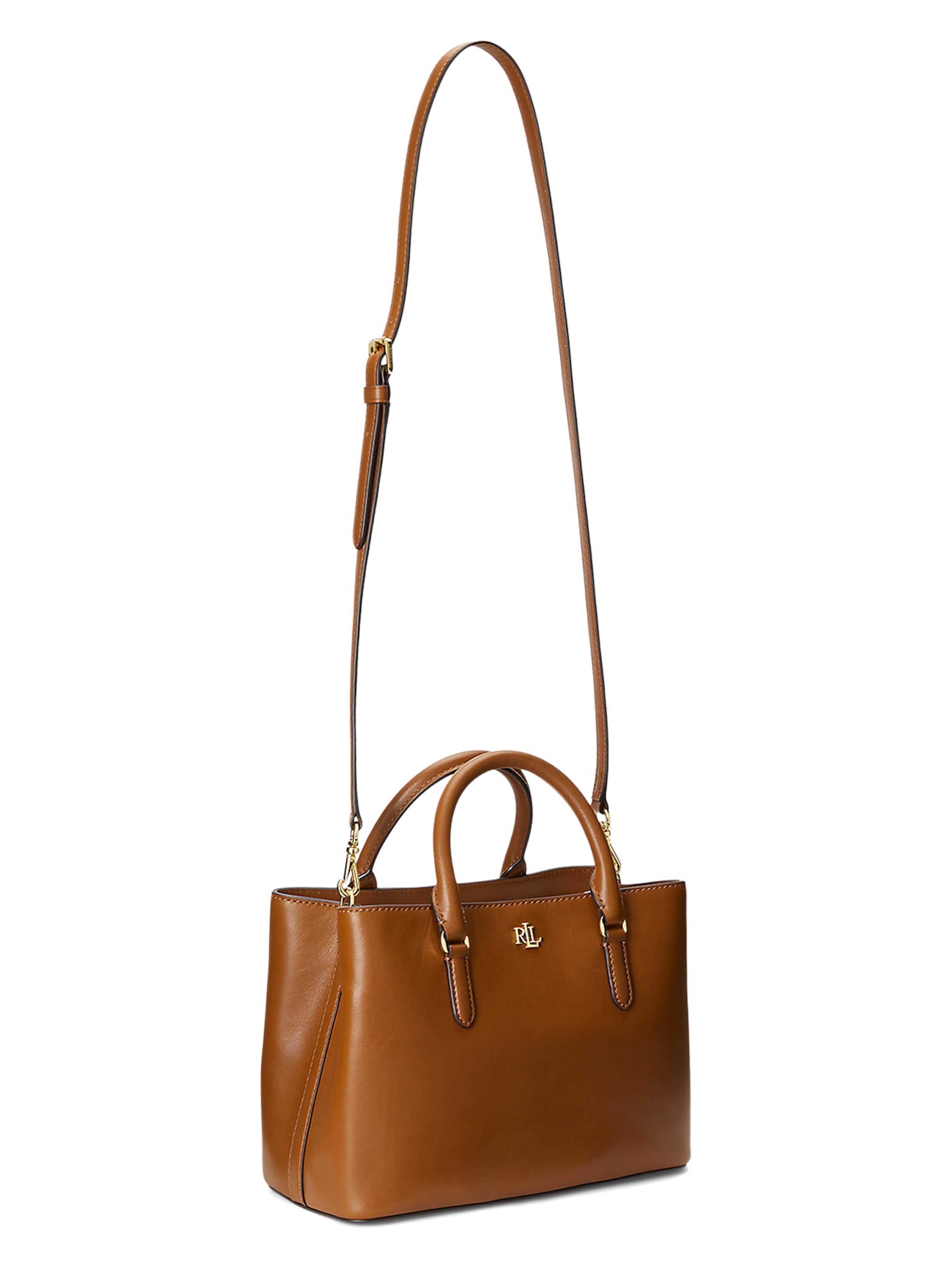 Lauren Ralph Lauren Handväska 'MARCY' i brun: framsida