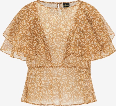 DreiMaster Klassik Bluse in camel, Produktansicht
