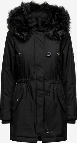 ONLY Winterparka 'Iris' in Zwart: voorkant