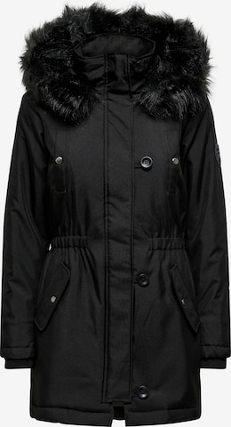Parka invernale 'Iris' di ONLY in nero: frontale