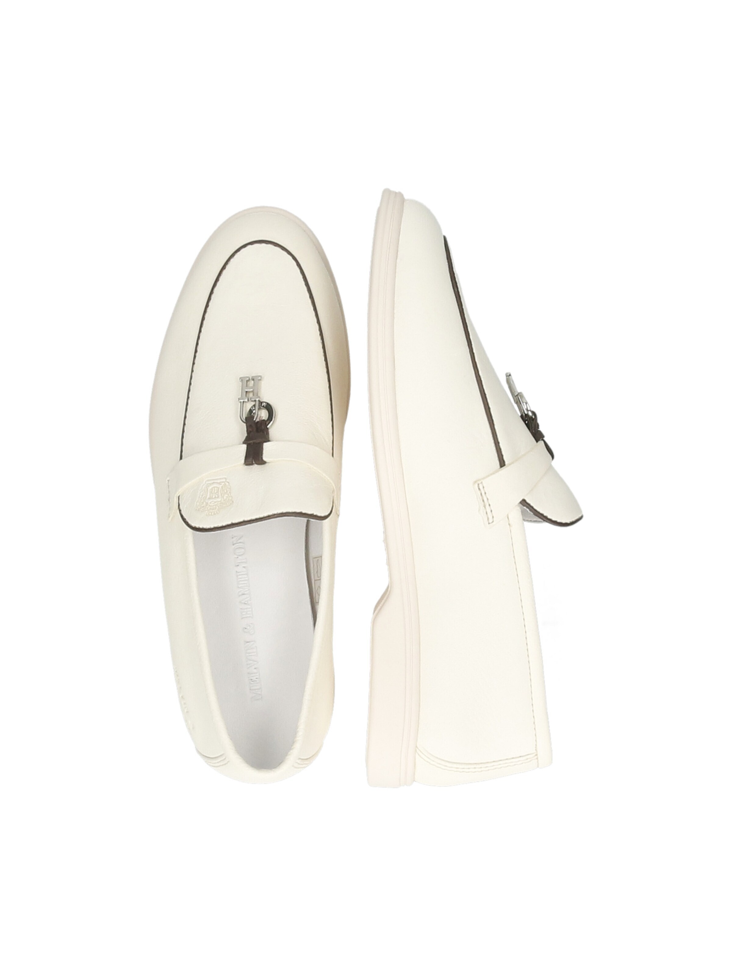 MELVIN & HAMILTON Classic Flats in White