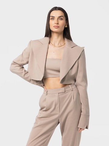 Blazer 'Marlo' di mandragora in beige: frontale