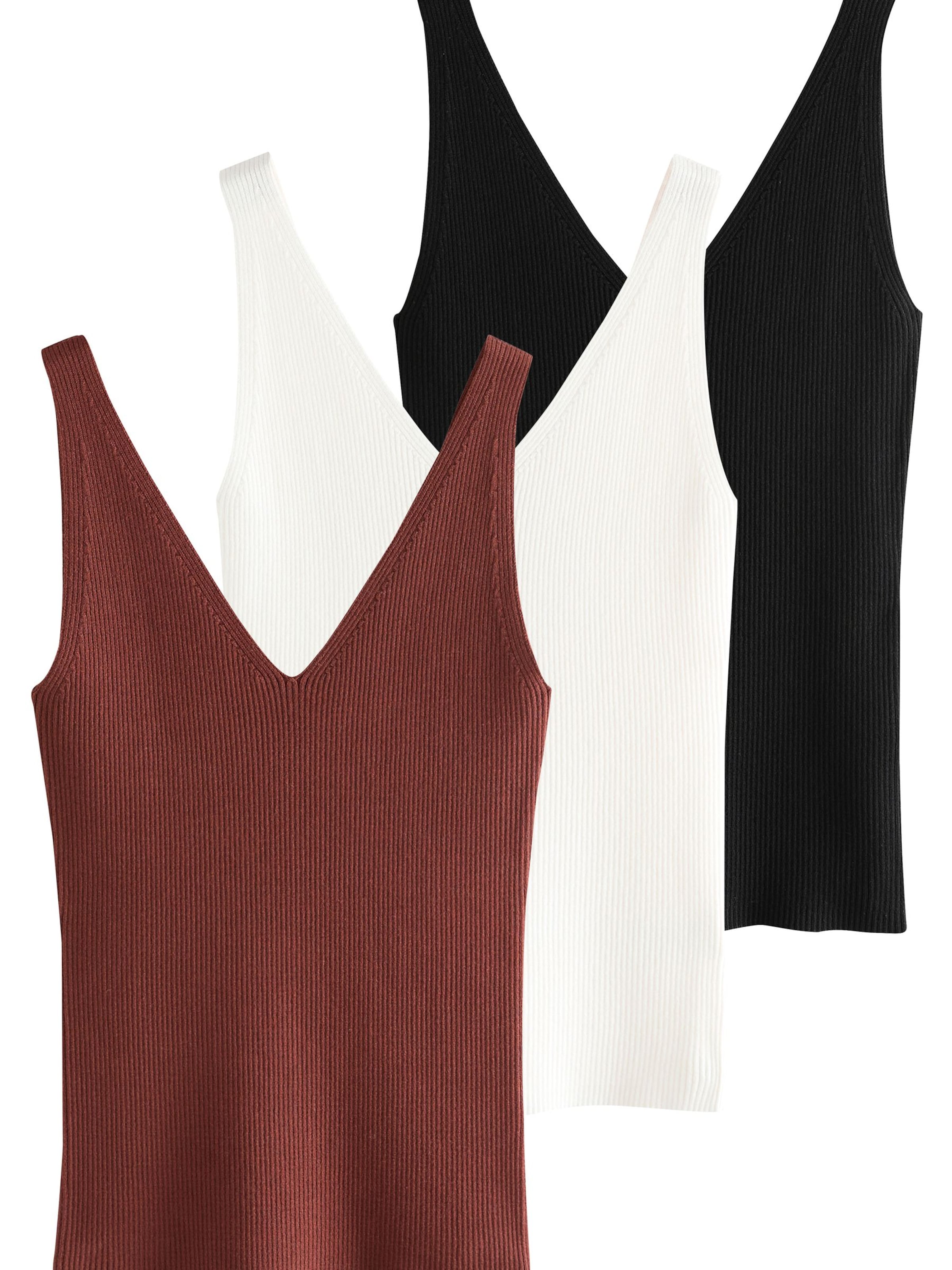 The Set Top – hnědá: přední strana